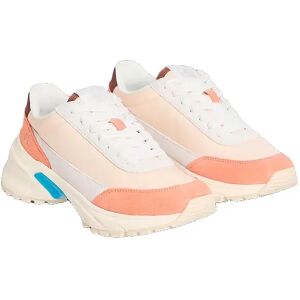 Calvin Klein Jeans Tokyo Hike Runner Trainers Power Puff / Cappucino / Bright White UK 6 Women Calvin Klein Jeans Tokyo Hike Runner Trainers Power Puff / Cappucino / Bright White UK 6 Women