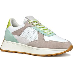 Geox Amabel A Trainers White / Grey UK 7.5 Women Geox Amabel A Trainers White / Grey UK 7.5 Women