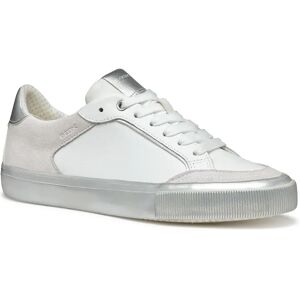Geox Emmeleny Trainers White / Silver UK 3 Women Geox Emmeleny Trainers White / Silver UK 3 Women