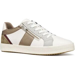 Geox Blomiee Trainers White / Sand UK 7.5 Women Geox Blomiee Trainers White / Sand UK 7.5 Women