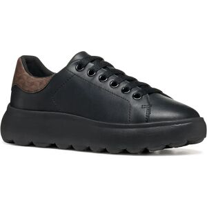 Geox Spherica Ec4.1 Trainers Black / Dark Brown UK 3 Women Geox Spherica Ec4.1 Trainers Black / Dark Brown UK 3 Women
