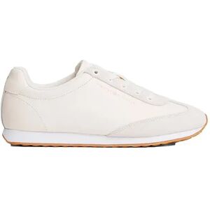Tommy Hilfiger Heritage Fashion Runner Mix Mat Trainers Ancient White UK 6.5 Women Tommy Hilfiger Heritage Fashion Runner Mix Mat Trainers Ancient White UK 6.5 Women