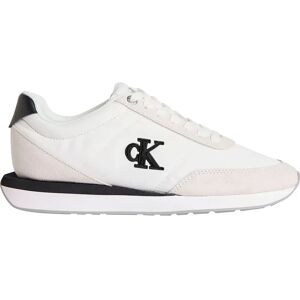 Calvin Klein Footwear Retro Runner Trainers Bright White / Black UK 3.5 Women Calvin Klein Footwear Retro Runner Trainers Bright White / Black UK 3.5 Women
