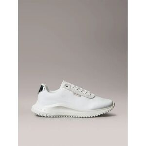 Calvin Klein Footwear Yw0yw02016 Trainers Bright White / Marshmellow / Silver UK 4 Women Calvin Klein Footwear Yw0yw02016 Trainers Bright White / Marshmellow / Silver UK 4 Women