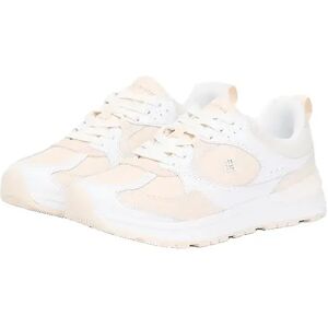 Tommy Hilfiger Casual Fashion Runner Trainers White / Soft Cream UK 5 Women Tommy Hilfiger Casual Fashion Runner Trainers White / Soft Cream UK 5 Women