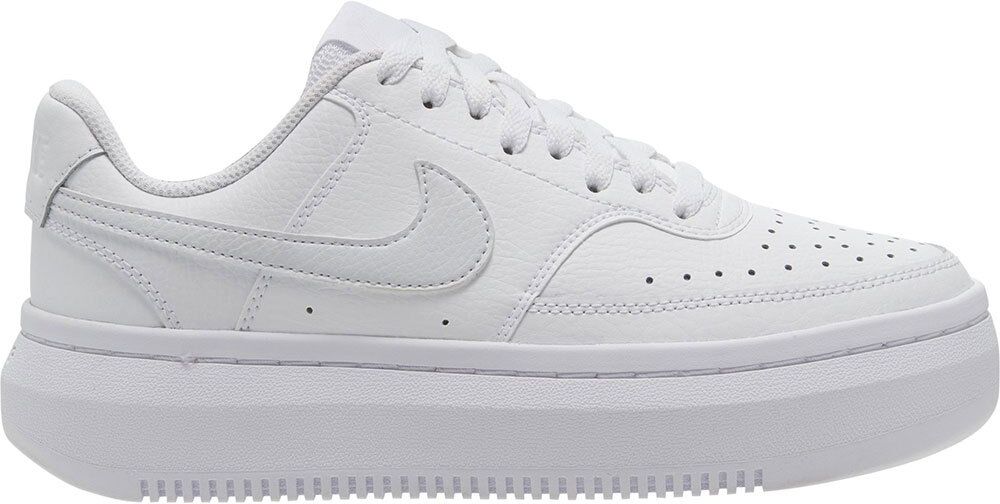 Nike Court Vision Alta Trainers White / White / White UK 4 Women