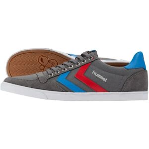 Hummel Slimmer Stadil Trainers Castlerock / Ribbon Red / Bril Blue UK 6 Men Hummel Slimmer Stadil Trainers Castlerock / Ribbon Red / Bril Blue UK 6 Men