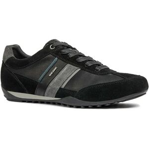 Geox Wells U52t5c Trainers Black / Dark Jeans UK 11 Men Geox Wells U52t5c Trainers Black / Dark Jeans UK 11 Men