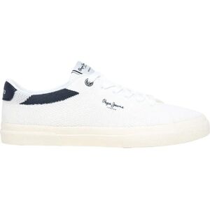 Pepe Jeans Kenton Knit Trainers White UK 11 Men Pepe Jeans Kenton Knit Trainers White UK 11 Men