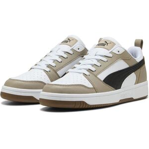 Rebound V6 Low Trainers PUMA White / PUMA Black / Ice Coffee UK 7 Men Rebound V6 Low Trainers PUMA White / PUMA Black / Ice Coffee UK 7 Men