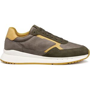 Geox Branthon Trainers Dove Grey / Military UK 8 Men Geox Branthon Trainers Dove Grey / Military UK 8 Men