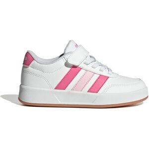 adidas Breaknet 3.0 El Trainers Cloud White / Pink Fusion / Clear Pink UK 11.5K Boys,Girls