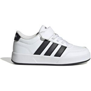 adidas Breaknet 3.0 El Trainers Cloud White / Core Black / Cloud White UK 2 Boys,Girls