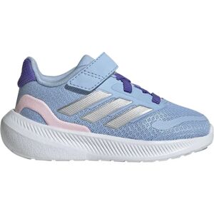 adidas Runfalcon 5 Infant Trainers Glow Blue / Silver Met / Clear Pink UK 3K Boys,Girls adidas Runfalcon 5 Infant Trainers Glow Blue / Silver Met / Clear Pink UK 3K Boys,Girls