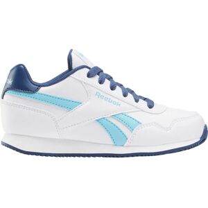 Reebok Royal Classic Jog 3.0 Trainers Ftwr White / Digital Blue / Batik Blue UK 12K Boys Reebok Royal Classic Jog 3.0 Trainers Ftwr White / Digital Blue / Batik Blue UK 12K Boys