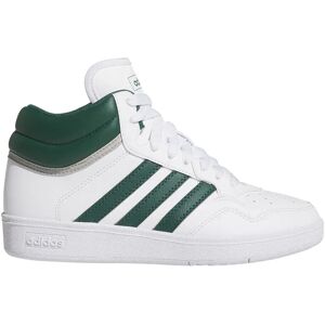 adidas Hoops 4.0 Mid Junior Trainers Cloud White / Collegiate Green / Grey Two UK 4 Boys,Girls adidas Hoops 4.0 Mid Junior Trainers Cloud White / Collegiate Green / Grey Two UK 4 Boys,Girls