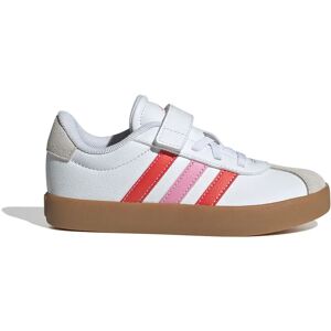 adidas Vl Court 3.0 Skateboarding Trainers Cloud White / Bright Red / Bliss Pink UK 11K Boys,Girls adidas Vl Court 3.0 Skateboarding Trainers Cloud White / Bright Red / Bliss Pink UK 11K Boys,Girls