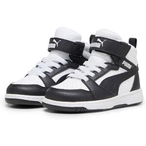 Rebound V6 Mid Ac+ Trainers Puma White / Puma Black / Shadow Grey UK 3 Boys,Girls Rebound V6 Mid Ac+ Trainers Puma White / Puma Black / Shadow Grey UK 3 Boys,Girls