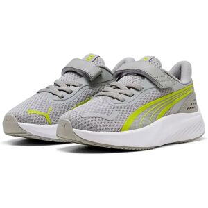 Puma Pounce Lite Ac+ Ps Trainers Gray Echo / Lime Smash / White UK 1 Boys,Girls Puma Pounce Lite Ac+ Ps Trainers Gray Echo / Lime Smash / White UK 1 Boys,Girls