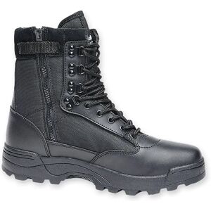 Brandit Tactical Zipper Boots Black UK 11 Men Brandit Tactical Zipper Boots Black UK 11 Men