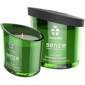 Swede Arousing-lemon Pepper Eucalyptus Massage Candle 150ml White One Size unisex Swede Arousing-lemon Pepper Eucalyptus Massage Candle 150ml White One Size unisex