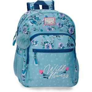 Movom Wild Flowers 14l Junior Backpack Blue One Size unisex Movom Wild Flowers 14l Junior Backpack Blue One Size unisex