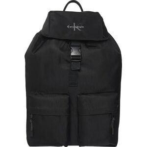 Calvin Klein Accessories Bold Flap Backpack Black One Size unisex Calvin Klein Accessories Bold Flap Backpack Black One Size unisex
