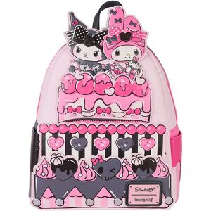 Loungefly My Melody And Kuromi Sanrio Backpack Pink / Black One Size unisex Loungefly My Melody And Kuromi Sanrio Backpack Pink / Black One Size unisex