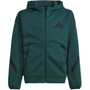 adidas Z.n.e Full Zip Sweatshirt Collegiate Green / Black 7-8 Years Boys,Girls