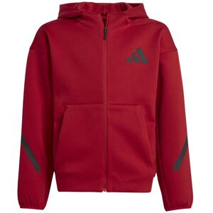 adidas Z.n.e Full Zip Sweatshirt Team Power Red 2 / Black 9-10 Years Boys,Girls