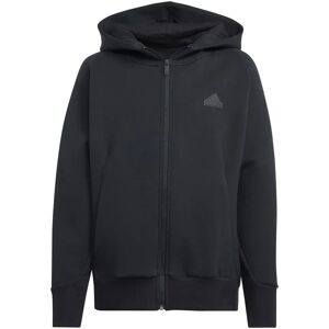 adidas Z.n.e Full Zip Sweatshirt Black 9-10 Years Boys,Girls adidas Z.n.e Full Zip Sweatshirt Black 9-10 Years Boys,Girls