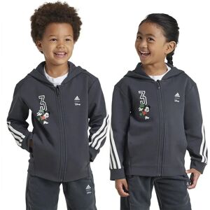 adidas Disney Mickey Mouse Full Zip Sweatshirt Carbon / Off White 6-7 Years Boys,Girls adidas Disney Mickey Mouse Full Zip Sweatshirt Carbon / Off White 6-7 Years Boys,Girls