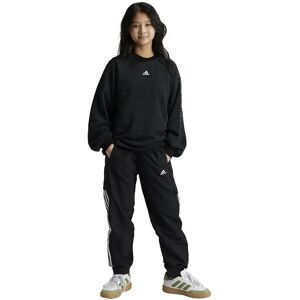 adidas Street Jam Woven Cutted Cargo Pants Black / White 9-10 Years Girls adidas Street Jam Woven Cutted Cargo Pants Black / White 9-10 Years Girls