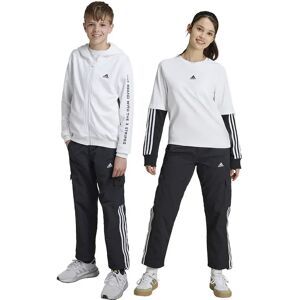 adidas Street Jam Woven Cargo Pants Black / White 15-16 Years Boys,Girls adidas Street Jam Woven Cargo Pants Black / White 15-16 Years Boys,Girls