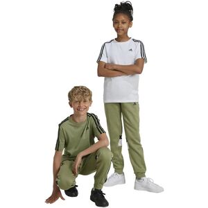 adidas Tiberio 3 Stripes Colorblock Fleece Joggers Tent Green / Black 7-8 Years Boys,Girls adidas Tiberio 3 Stripes Colorblock Fleece Joggers Tent Green / Black 7-8 Years Boys,Girls