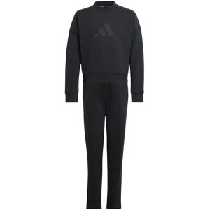 adidas Future Icons Logo Tracksuit Black / Black 9-10 Years Girls adidas Future Icons Logo Tracksuit Black / Black 9-10 Years Girls