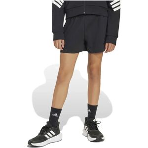 adidas Future Icons Logo Sweat Shorts Black / Black 9-10 Years Girls adidas Future Icons Logo Sweat Shorts Black / Black 9-10 Years Girls