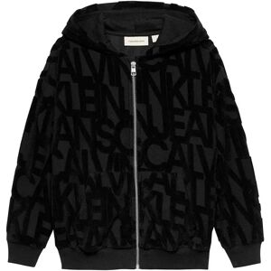 Calvin Klein Ib0ib02461 Full Zip Sweatshirt Black 10 Years Boys,Girls Calvin Klein Ib0ib02461 Full Zip Sweatshirt Black 10 Years Boys,Girls