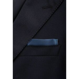 Dolce & Gabbana Men Pocket Square Dark Blue One Size Men
