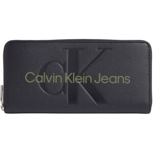 Calvin Klein Jeans Woman Wallet Black / Dark Juniper One Size Women
