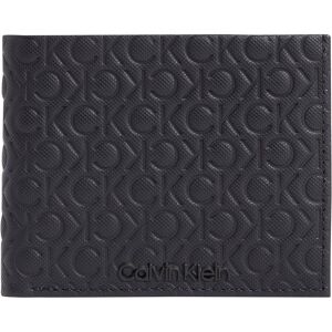 Calvin Klein Must Mono Bifold 6cc Wallet Pique Mono Black One Size Men