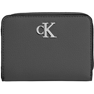 Calvin Klein Jeans Minimal Monogram Woman Wallet Na Black One Size Women
