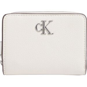 Calvin Klein Jeans Minimal Monogram Woman Wallet Silver Birch One Size Women