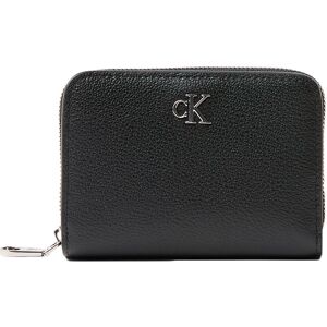 Calvin Klein Jeans Minimal Monogram Woman Wallet Black One Size Women