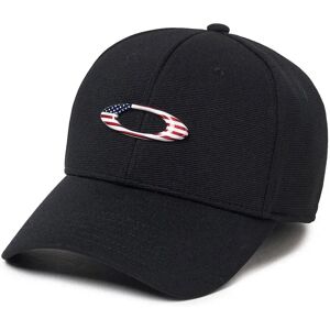 Oakley Apparel Tincan Cap Black / American Flag S-M male Oakley Apparel Tincan Cap Black / American Flag S-M male