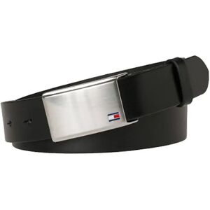 Tommy Hilfiger Plaque Adjustable 35 Mm Belt Black 115 cm Men Tommy Hilfiger Plaque Adjustable 35 Mm Belt Black 115 cm Men