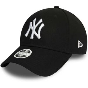 New Era Essential 940 New York Yankees Cap Black / White One Size Women New Era Essential 940 New York Yankees Cap Black / White One Size Women