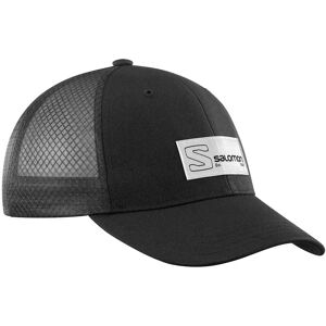 Salomon Trucker Curved Cap Black / Black M-L male Salomon Trucker Curved Cap Black / Black M-L male