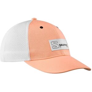 Salomon Trucker Curved Cap Almond Cream / White M-L male Salomon Trucker Curved Cap Almond Cream / White M-L male