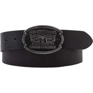 Levi's Accessories Billy Plaque Belt Regular Black 80 cm Men Levi's Accessories Billy Plaque Belt Regular Black 80 cm Men